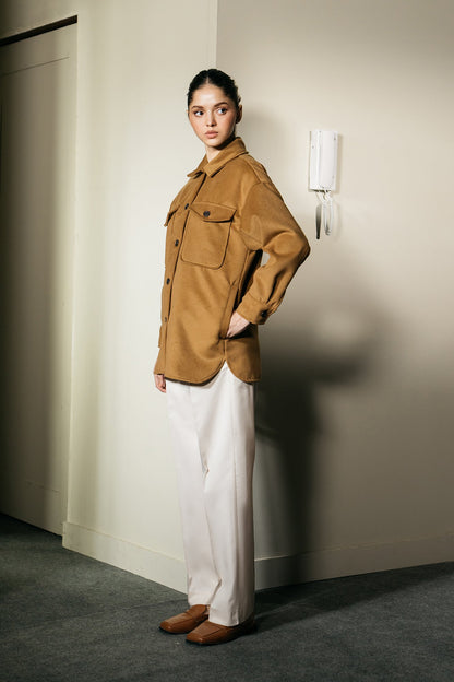 Ethnic - SOLID OVERSHIRT (E1234/108/804)