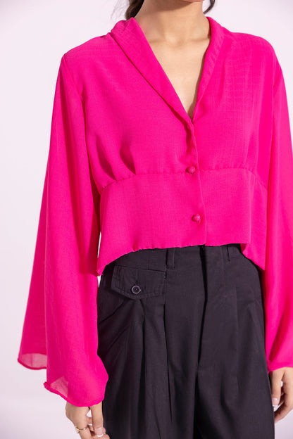 Ethnic - SOLID BUTTON DOWN SHIRT (E1241/108/411)