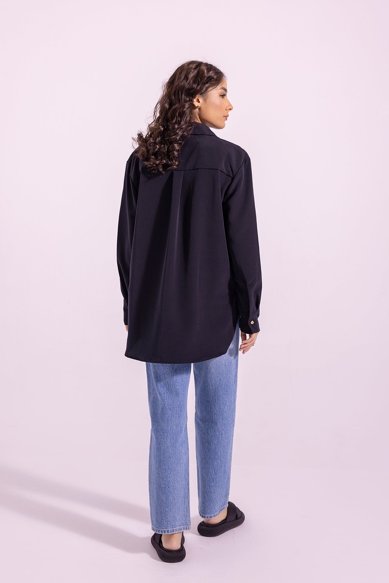 Ethnic - SOLID BUTTON DOWN SHIRT (E1244/108/902)