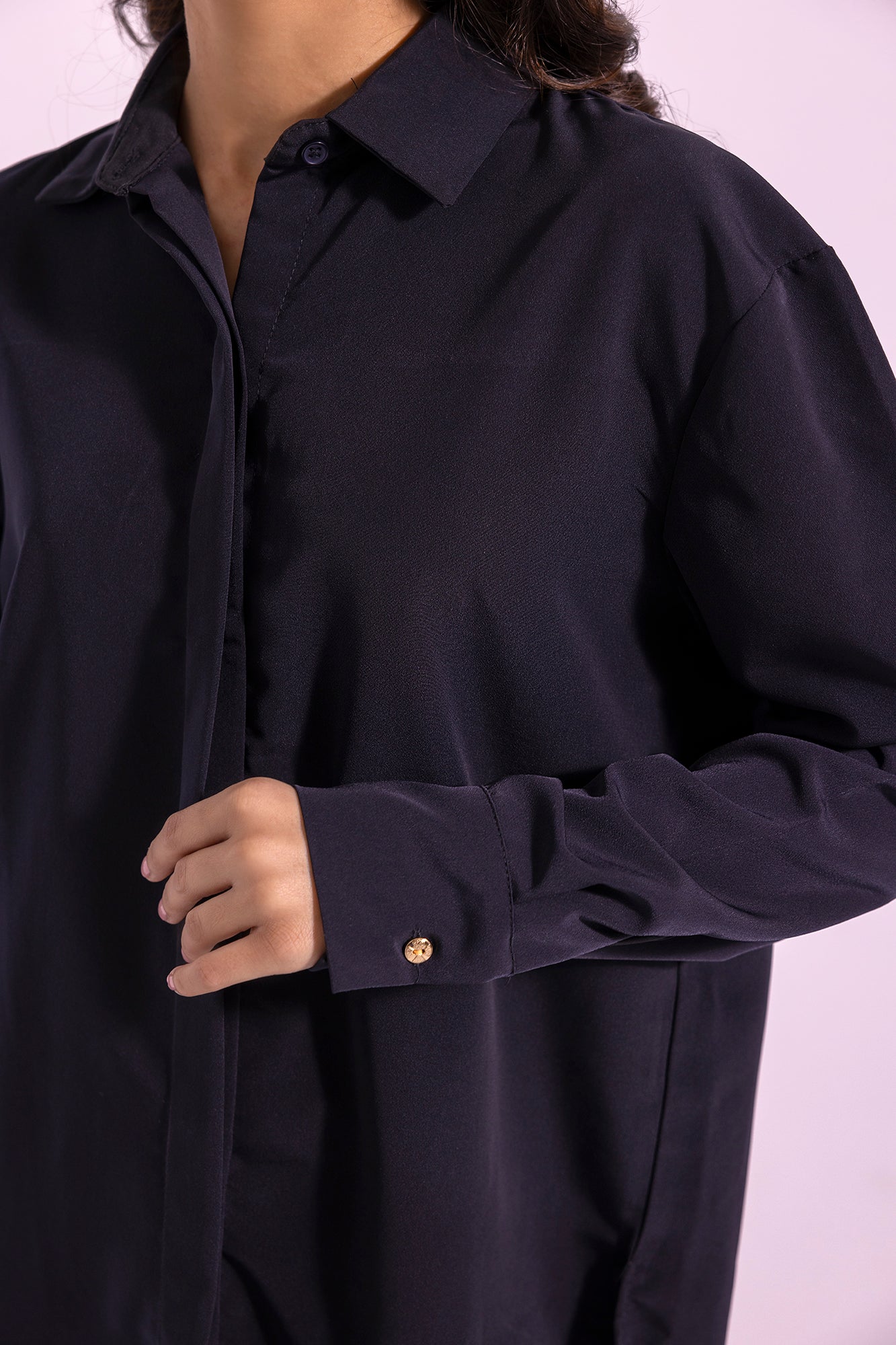 Ethnic - SOLID BUTTON DOWN SHIRT (E1244/108/902)