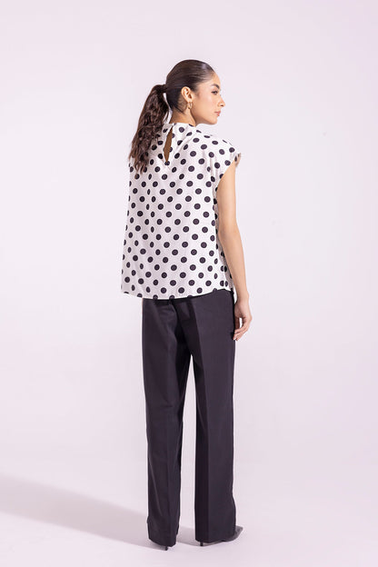 Ethnic - PRINTED POLKA DOTS TOP (E1259/108/001)