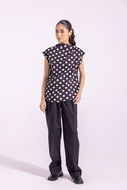 Ethnic - PRINTED POLKA DOTS TOP (E1259/108/901)