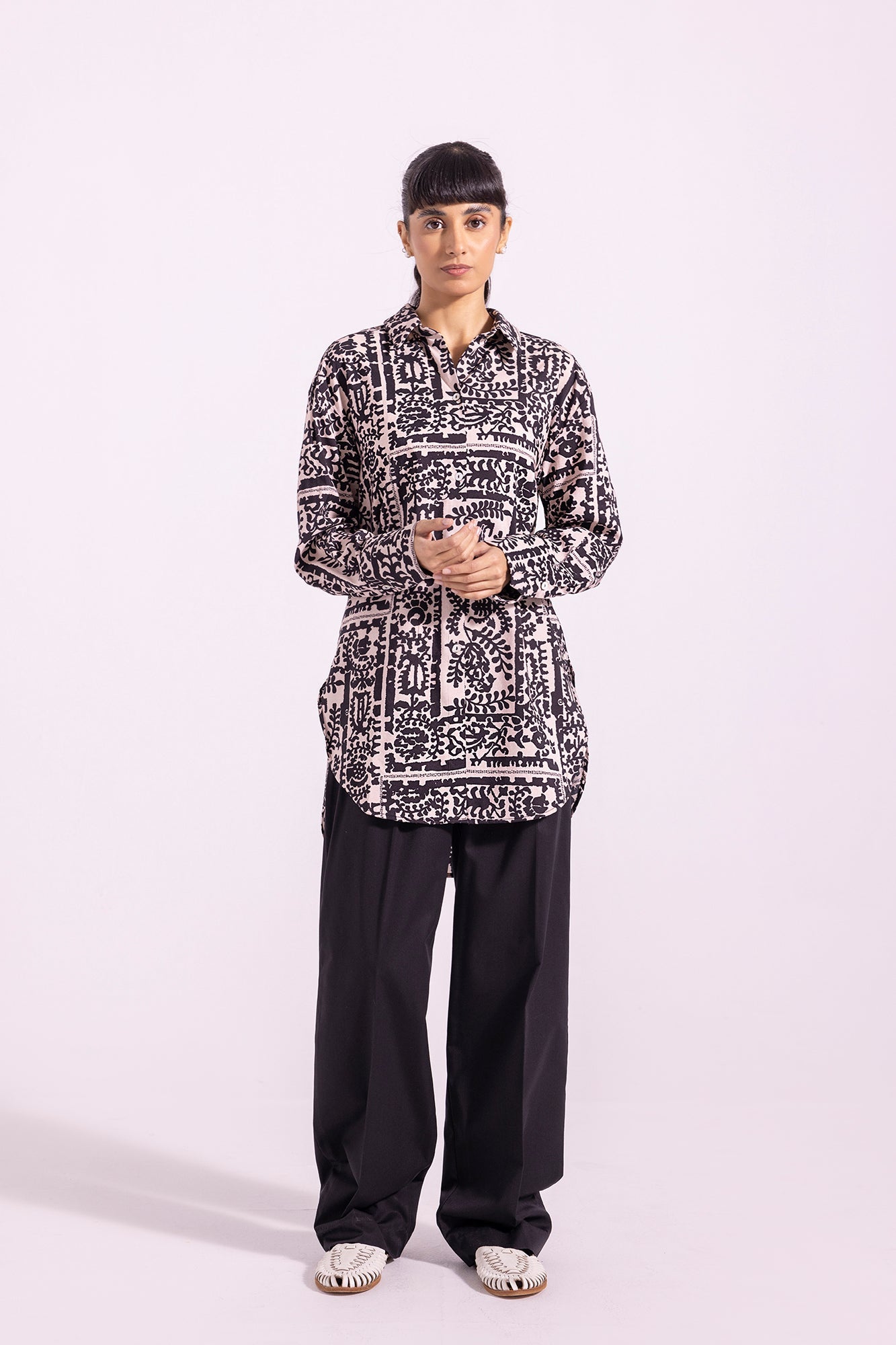Ethnic - PRINTED SHIRT (E1261/108/005)
