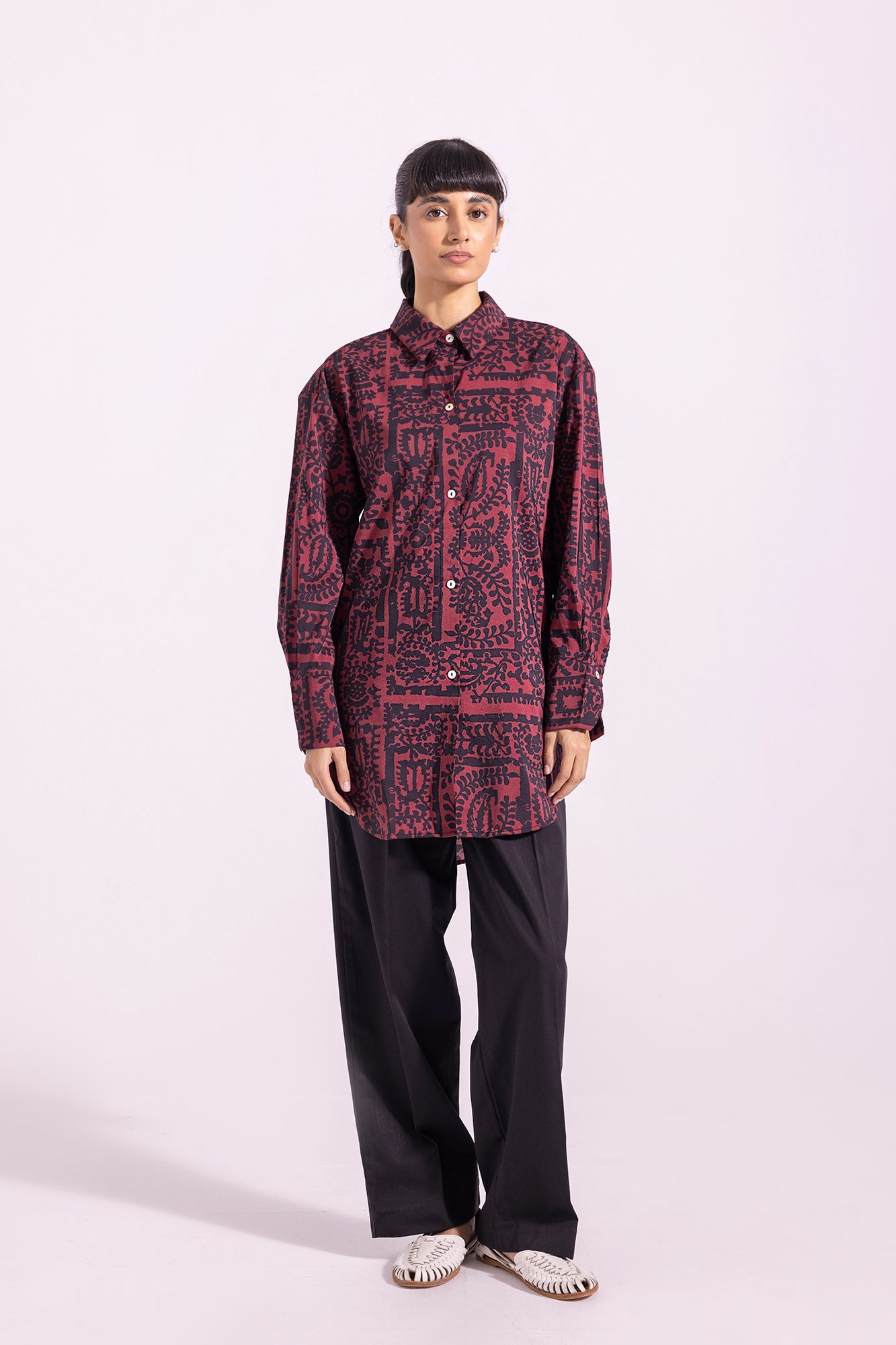 Ethnic - PRINTED SHIRT (E1261/108/305)