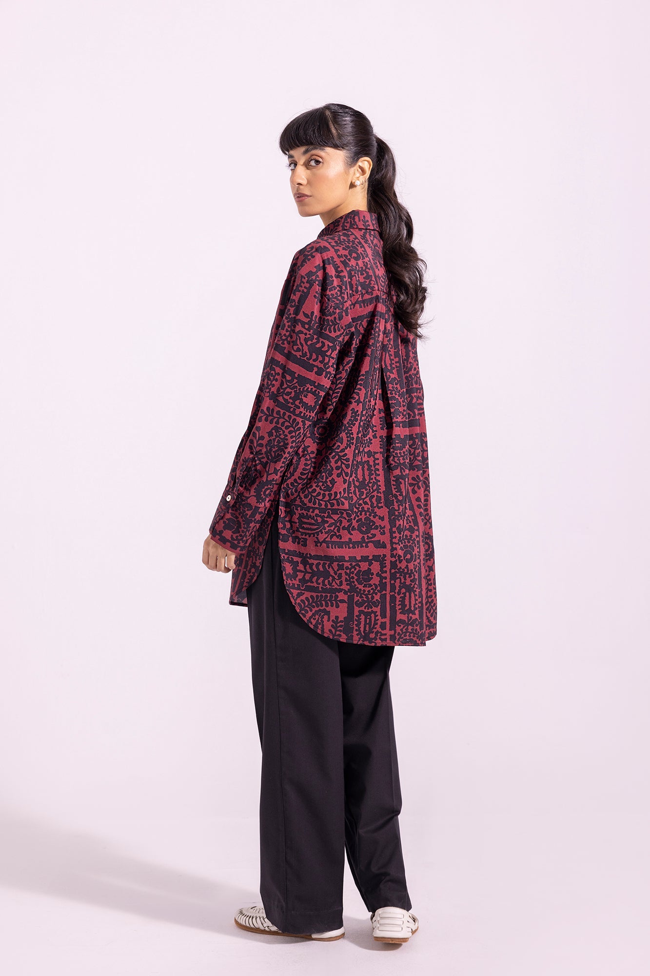 Ethnic - PRINTED SHIRT (E1261/108/305)