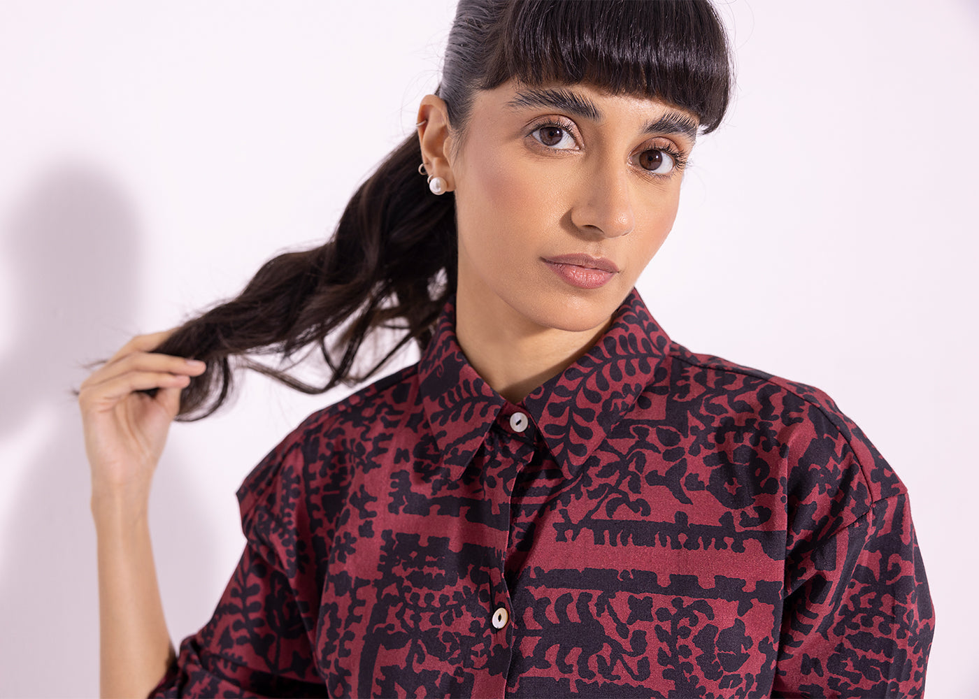 Ethnic - PRINTED SHIRT (E1261/108/305)