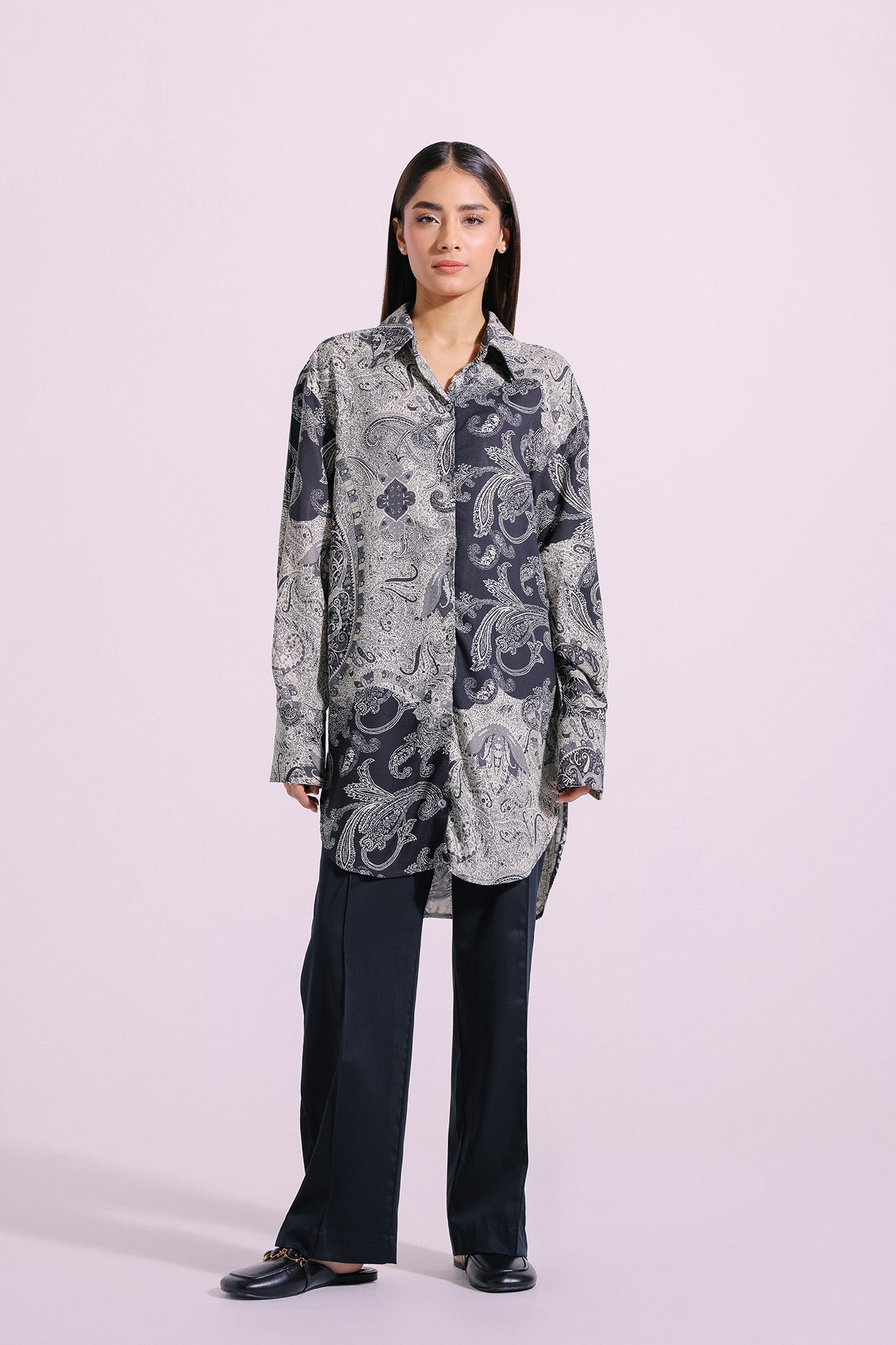 Ethnic - PRINTED SHIRT (E1262/108/901)