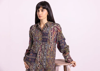 Ethnic - PRINTED SHIRT (E1263/108/128)