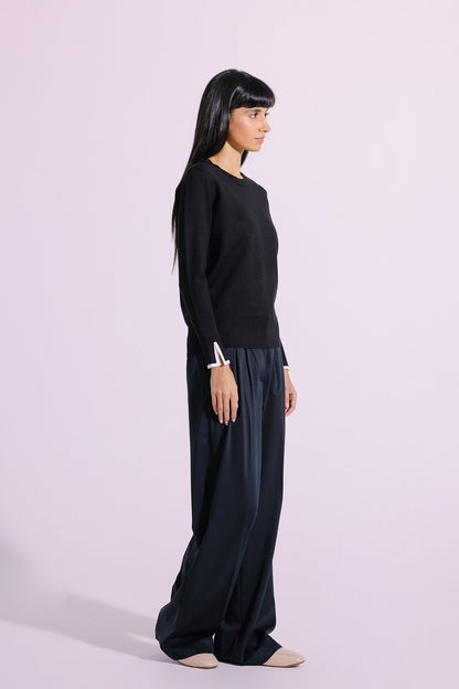 Ethnic - SOLID ROUND NECK SWEATER (E1265/108/902)