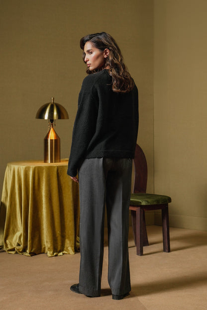 Ethnic - EMBELLISHED SWEATER (E1269/108/902)