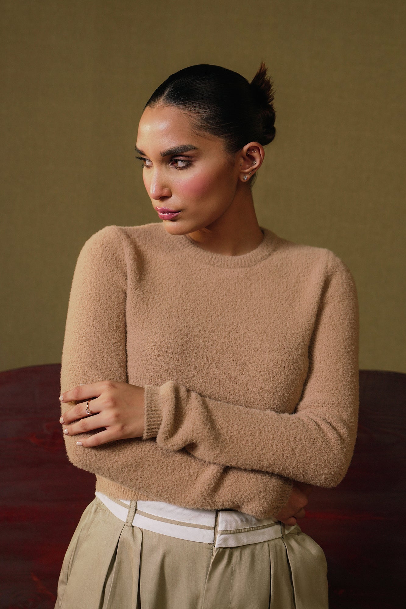 Ethnic - SOLID SWEATER (E1271/108/808)