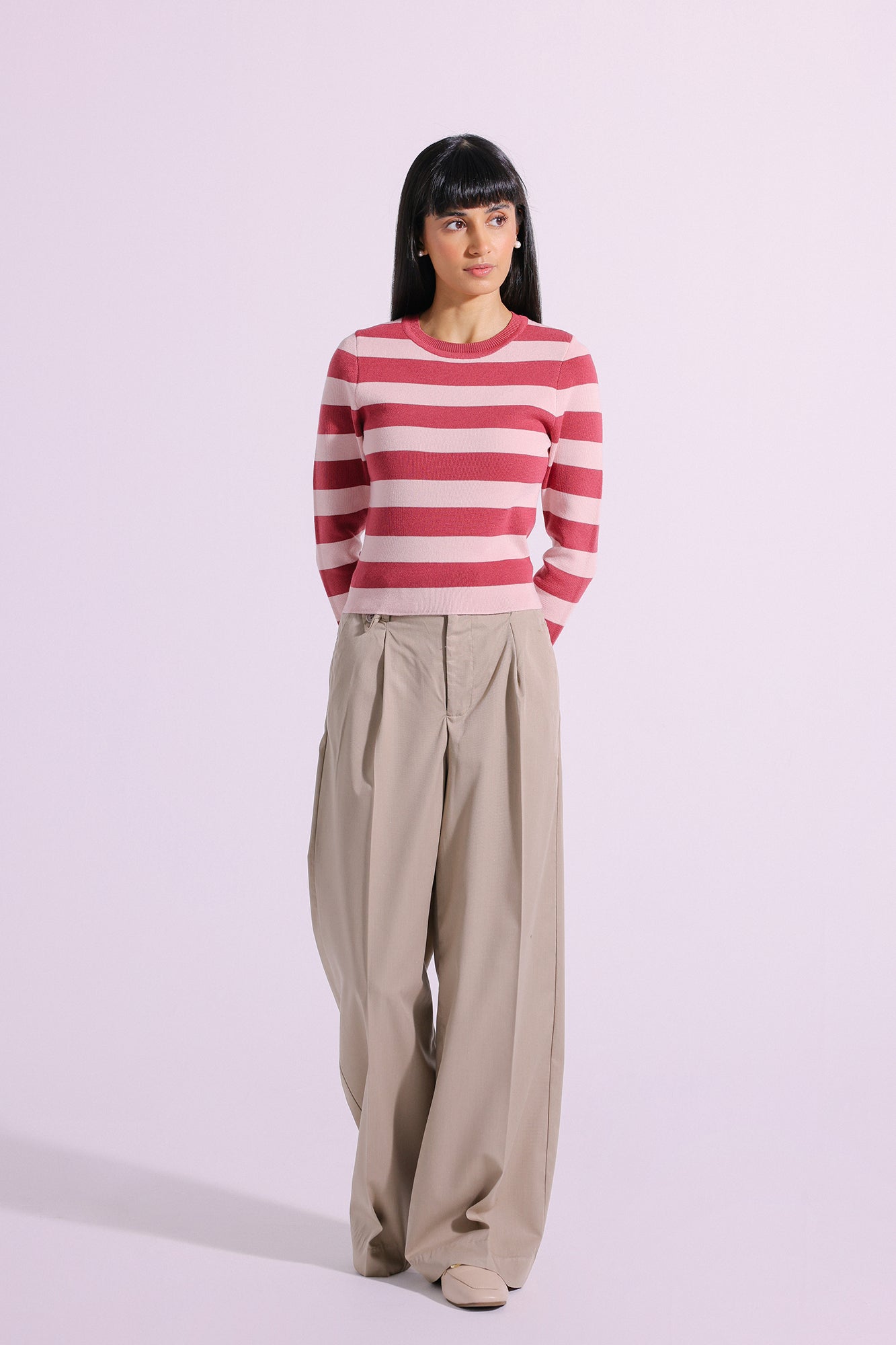 Ethnic - STRIPED SWEATER (E1275/108/305)