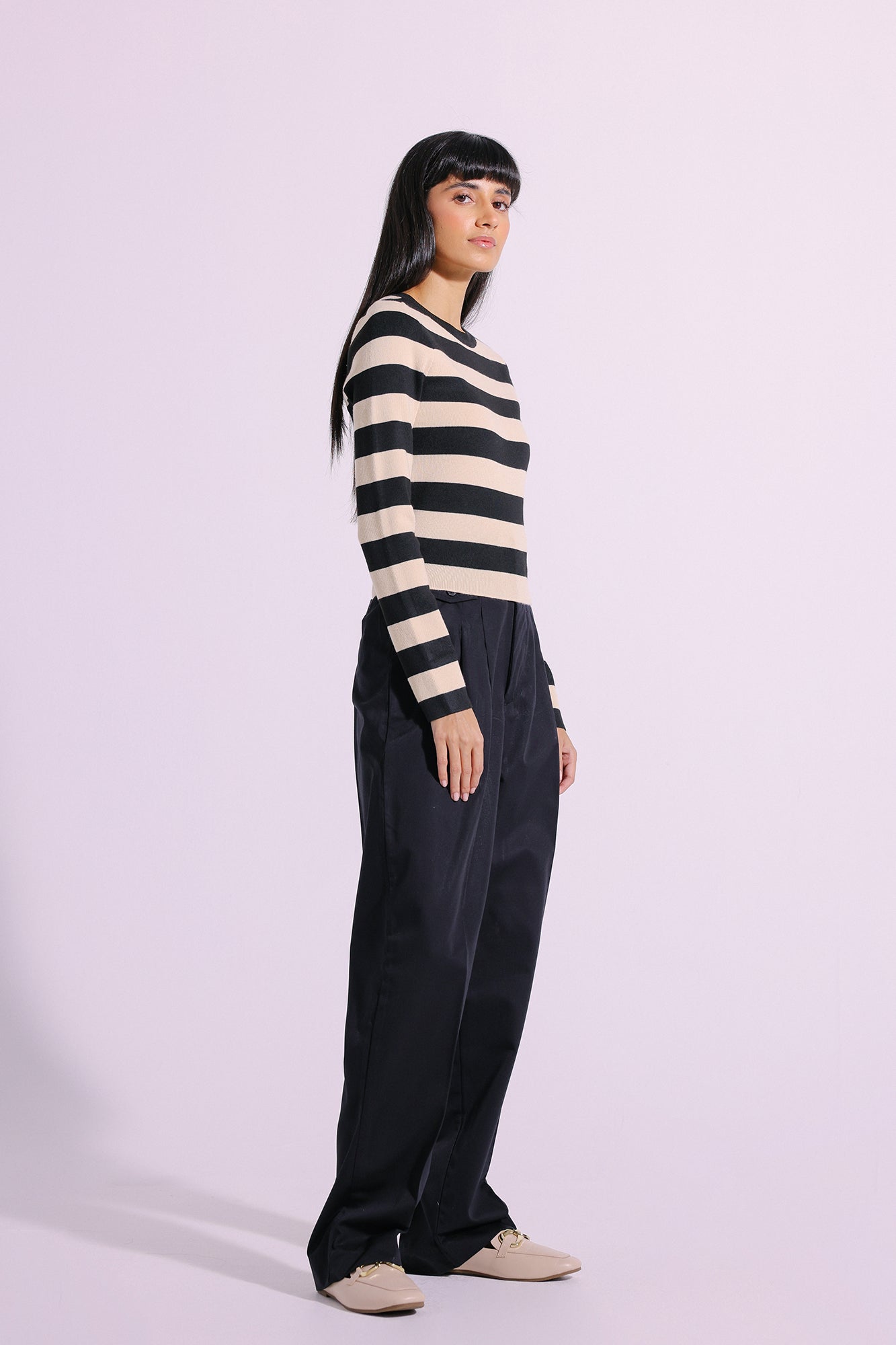 Ethnic - STRIPED SWEATER (E1275/108/902)