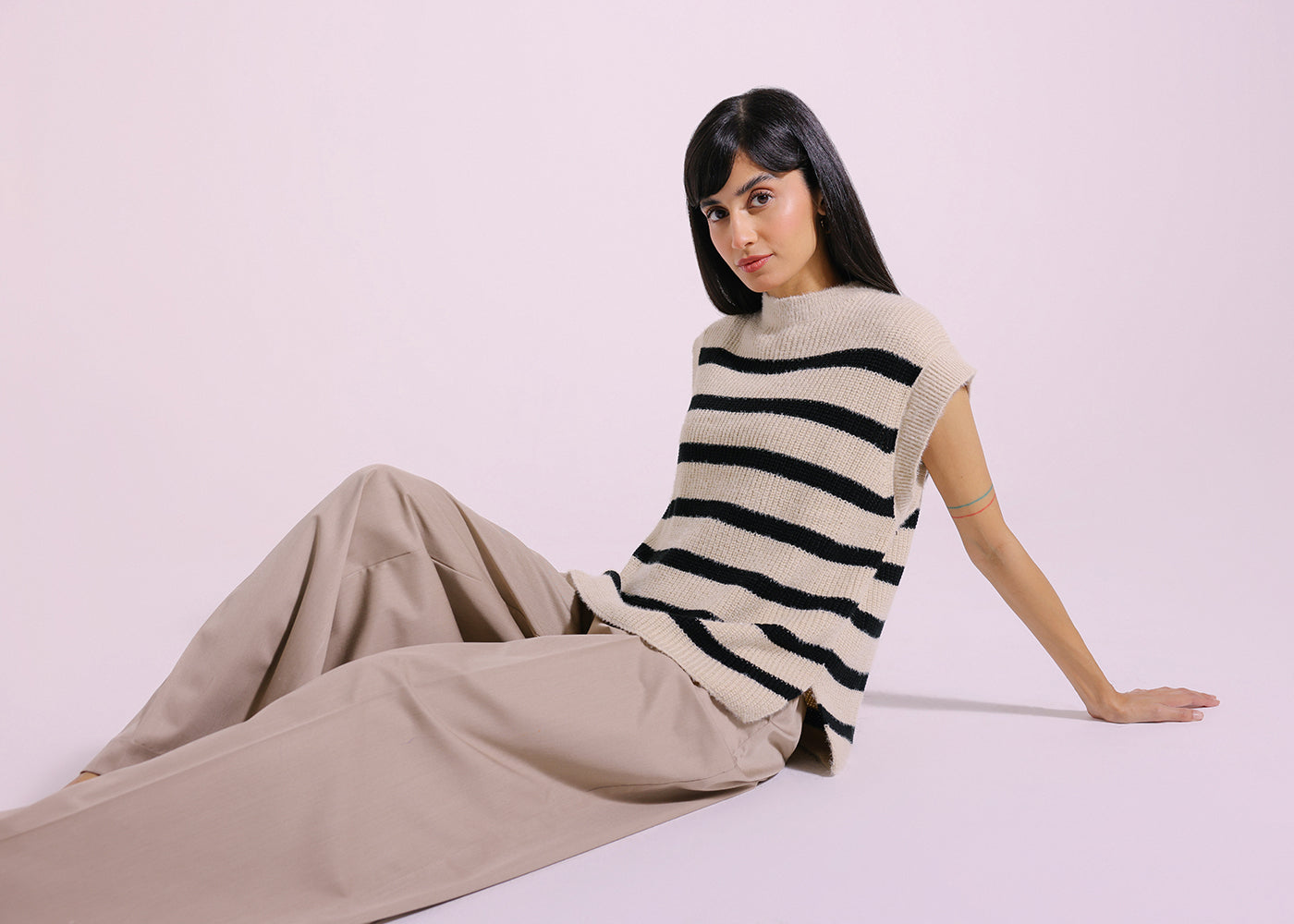 Ethnic - KNITTED SWEATER (E1282/108/004)