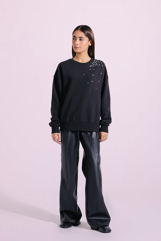 Ethnic - EMBELLISHED SWEATSHIRT (E1287/108/901)