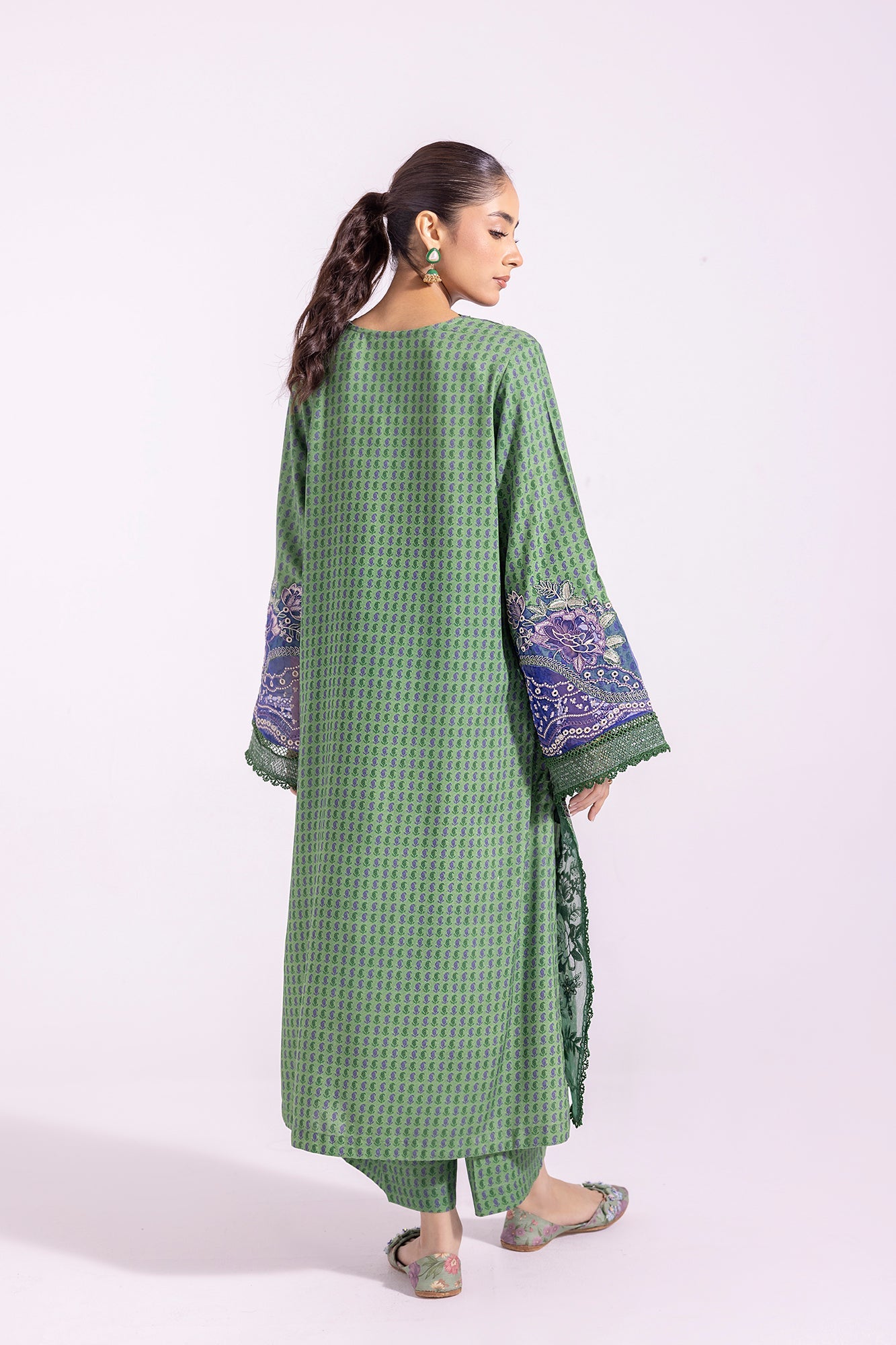 Ethnic - EMBROIDERED SUIT (E1710/103/708)
