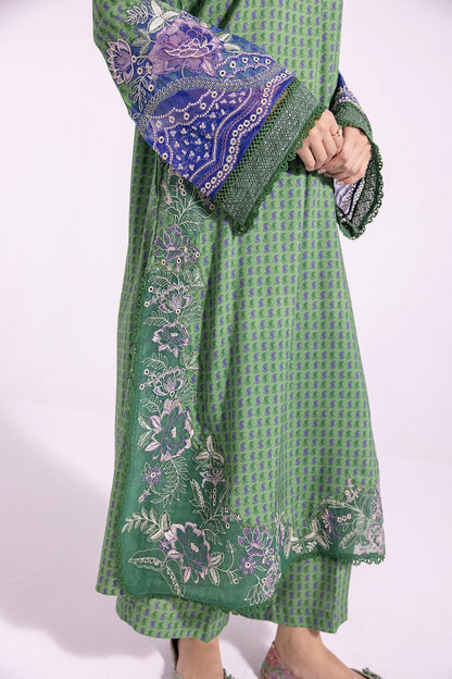 Ethnic - EMBROIDERED SUIT (E1710/103/708)