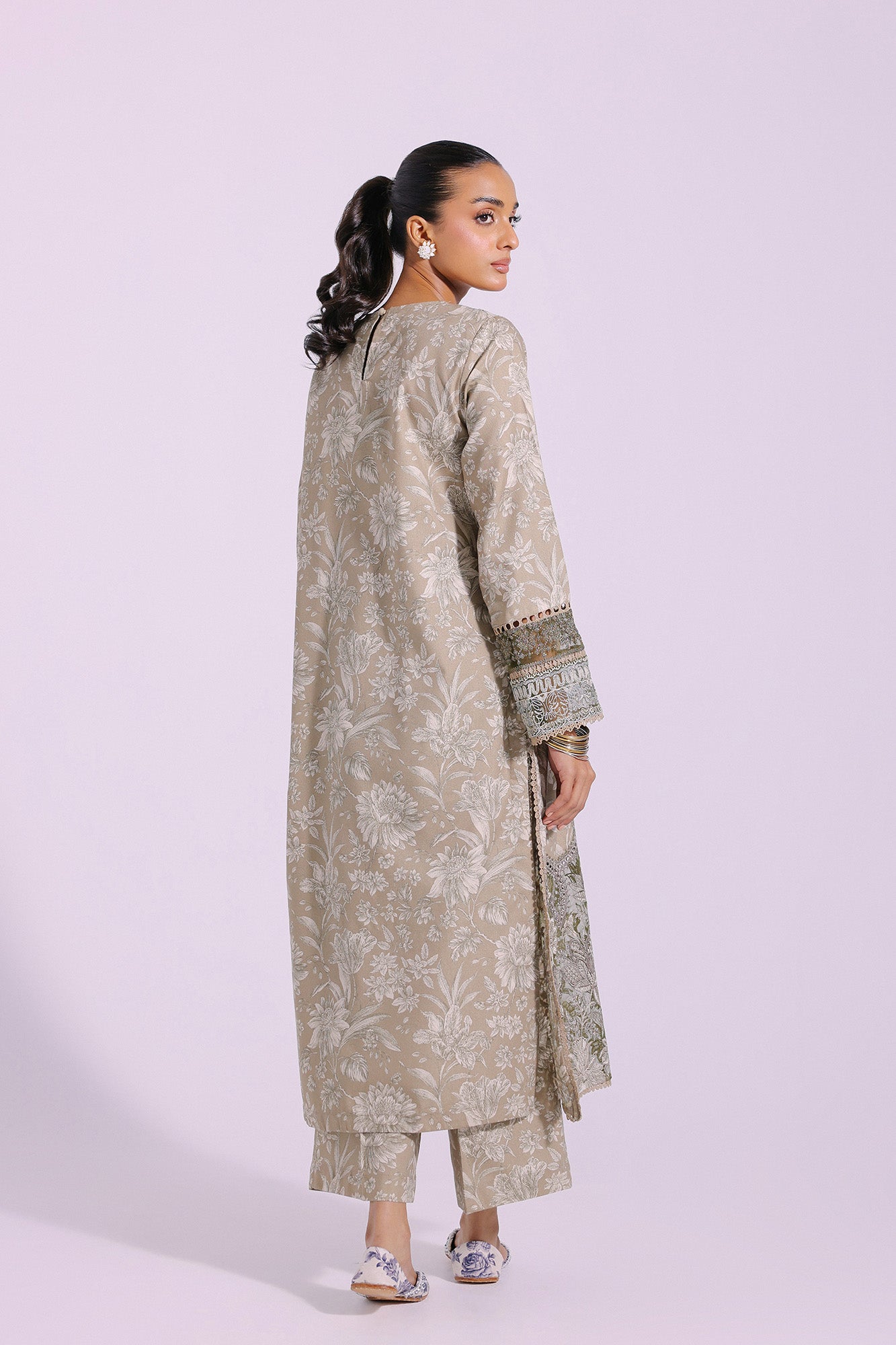 Ethnic - EMBROIDERED SUIT (E1795/103/128)