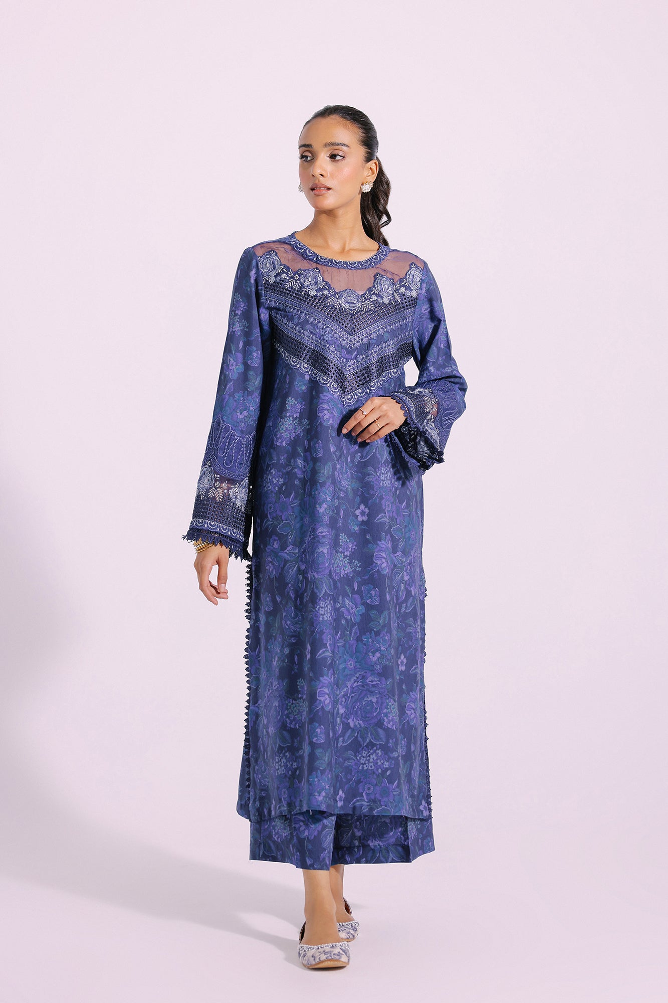Ethnic - EMBROIDERED SUIT (E1809/103/622)