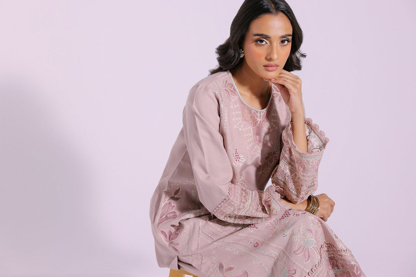 Ethnic - EMBROIDERED SUIT (E1819/103/113)