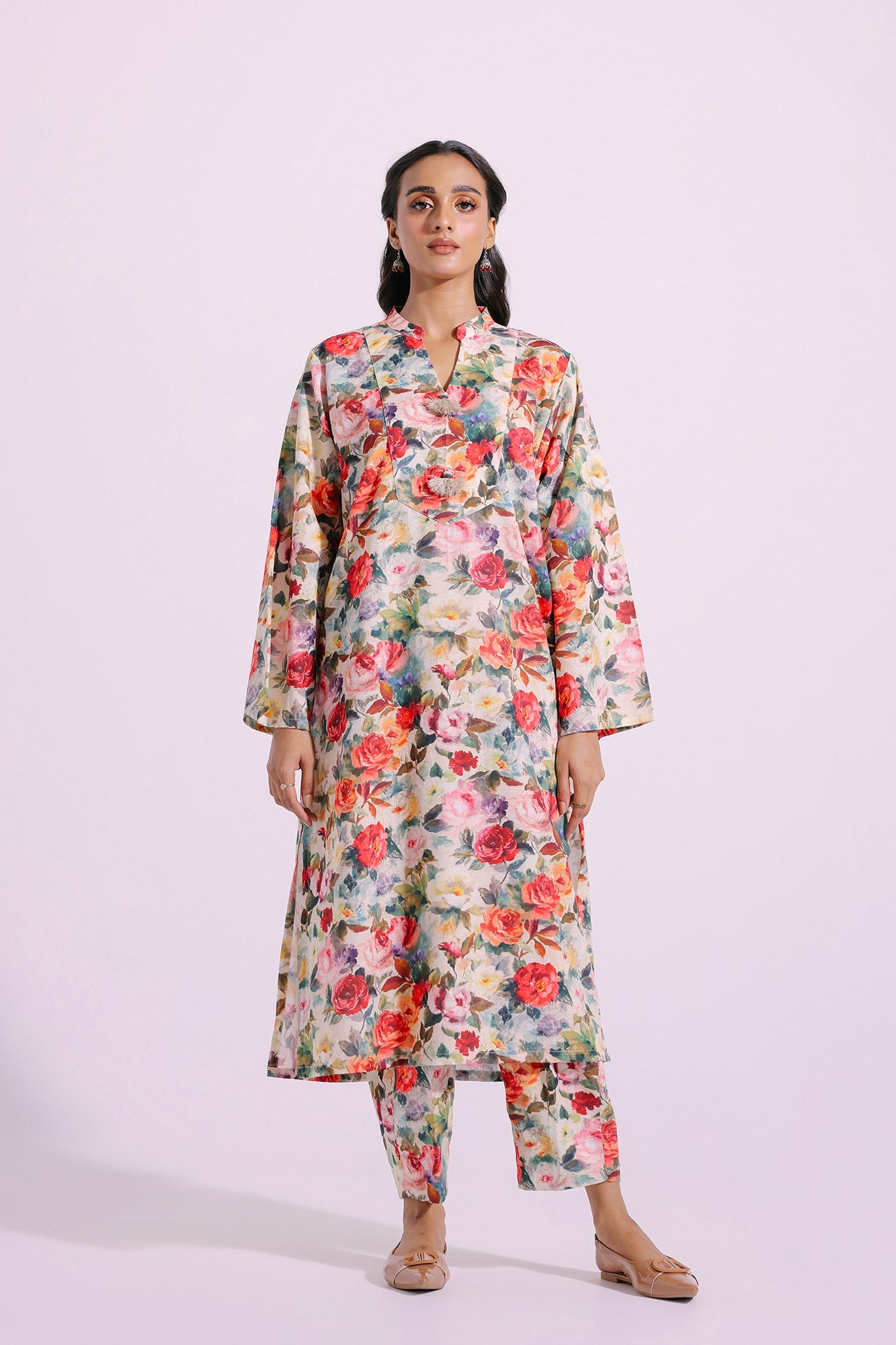 Ethnic - PRINTED SUIT (E2389/102/004)