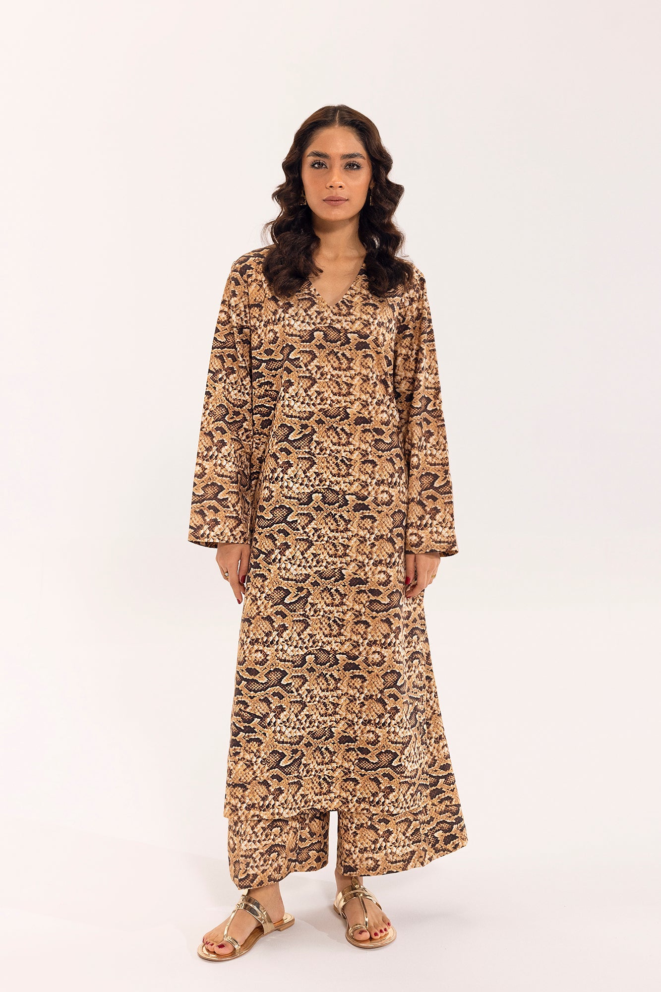 Ethnic - PRINTED SUIT (E2422/102/131)