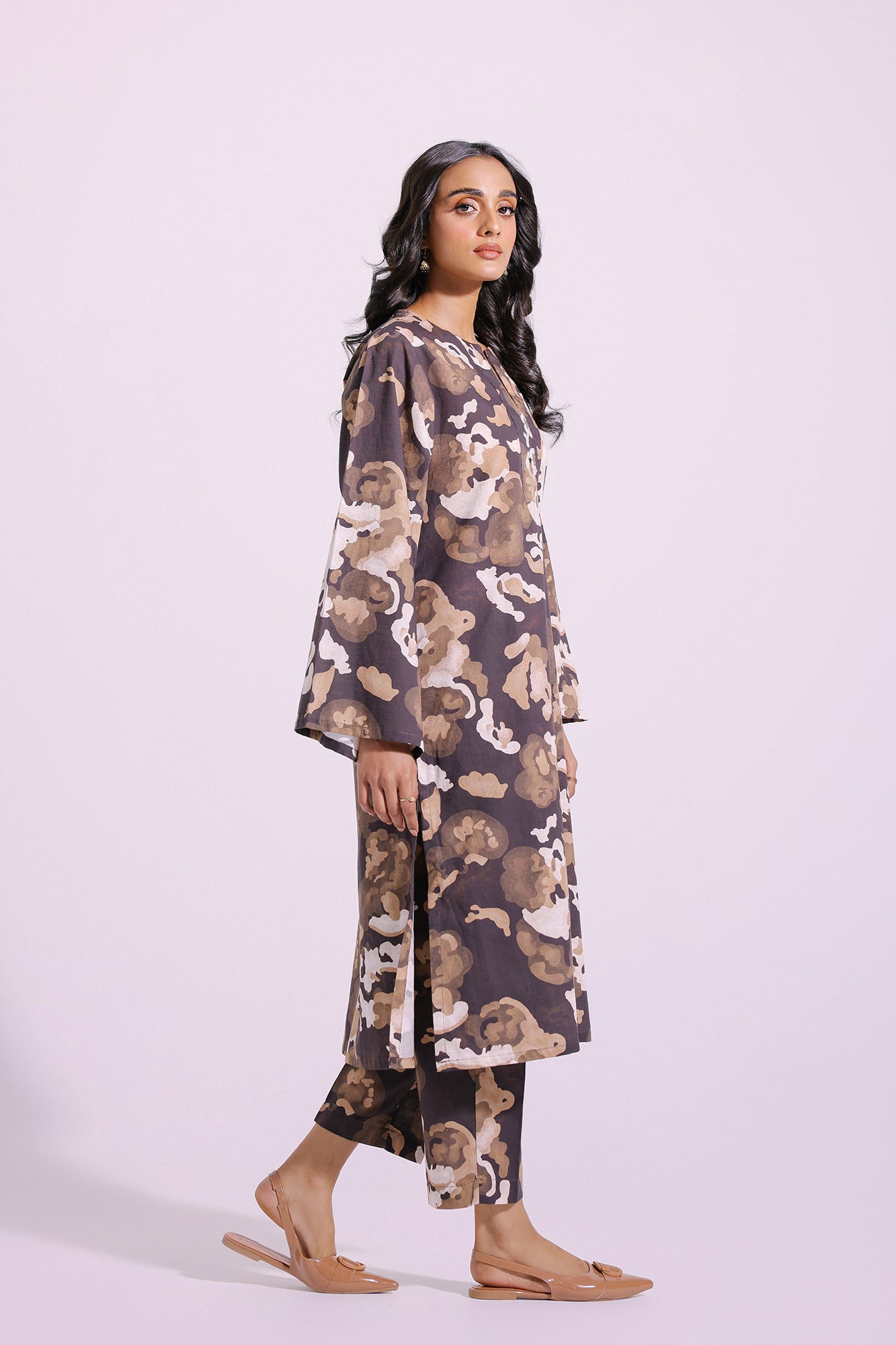 Ethnic - PRINTED SUIT (E2423/102/007)