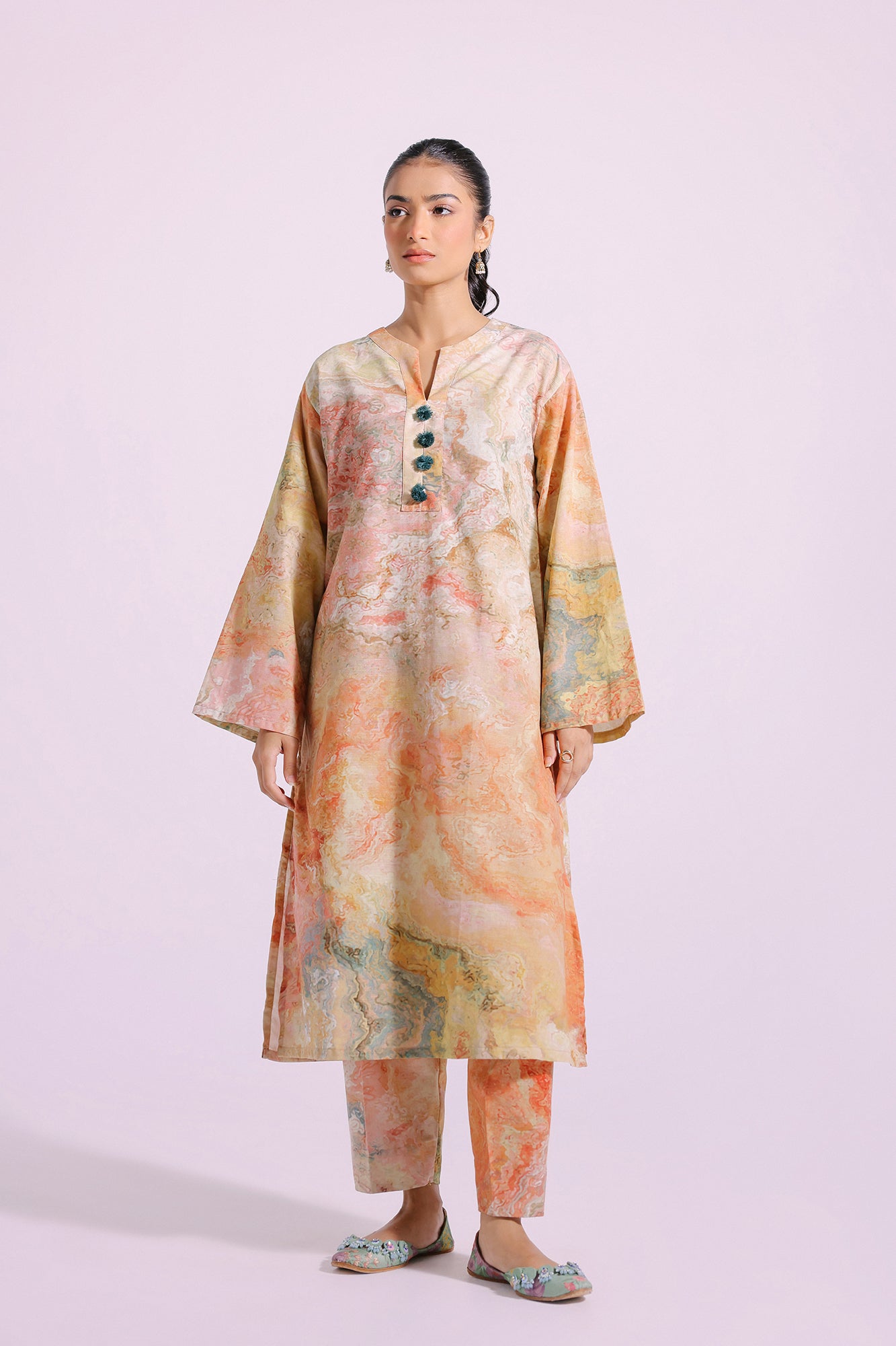 Ethnic - PRINTED SUIT (E2425/102/131)