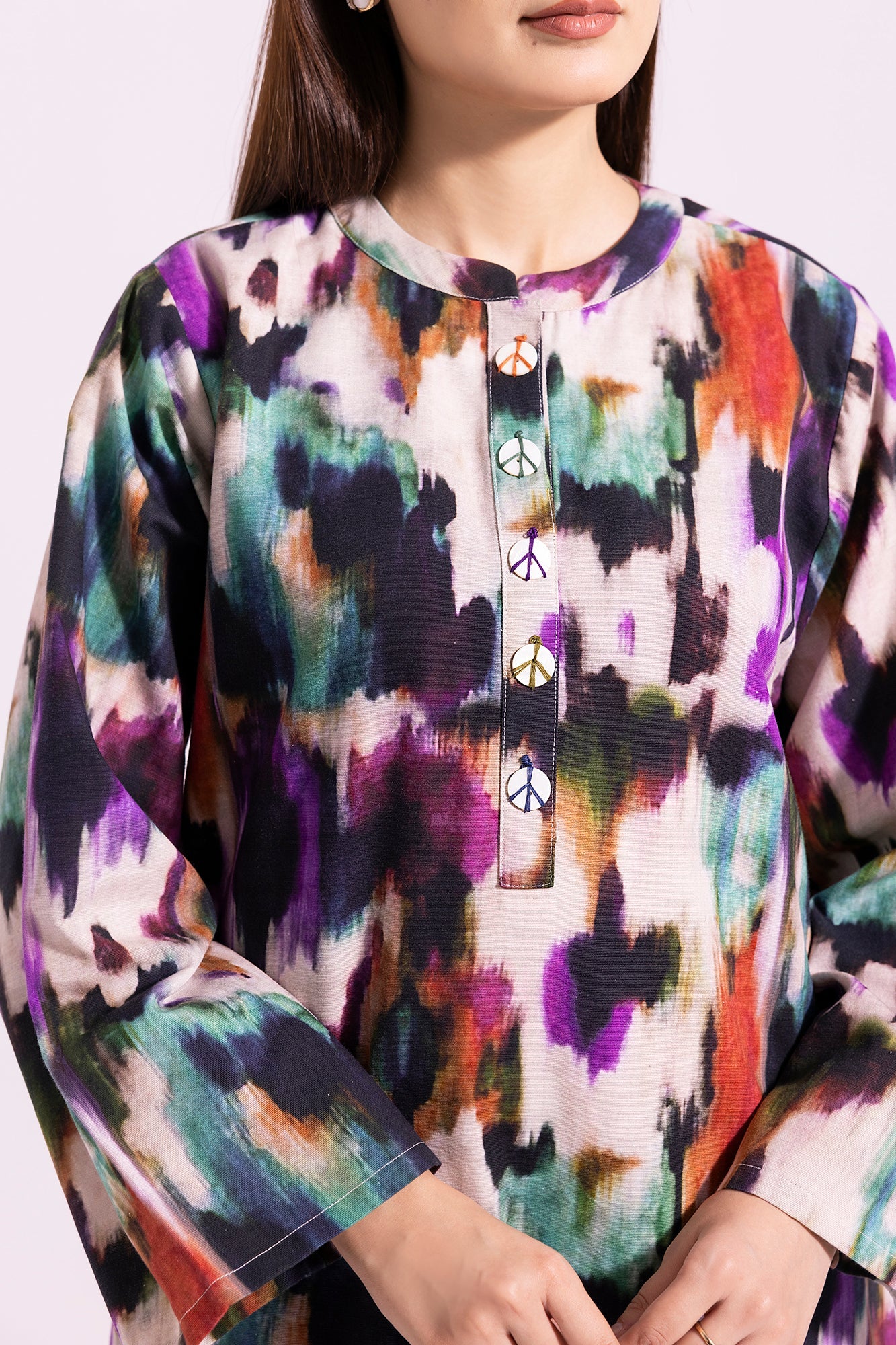 Ethnic - PRINTED SUIT (E2482/102/605)
