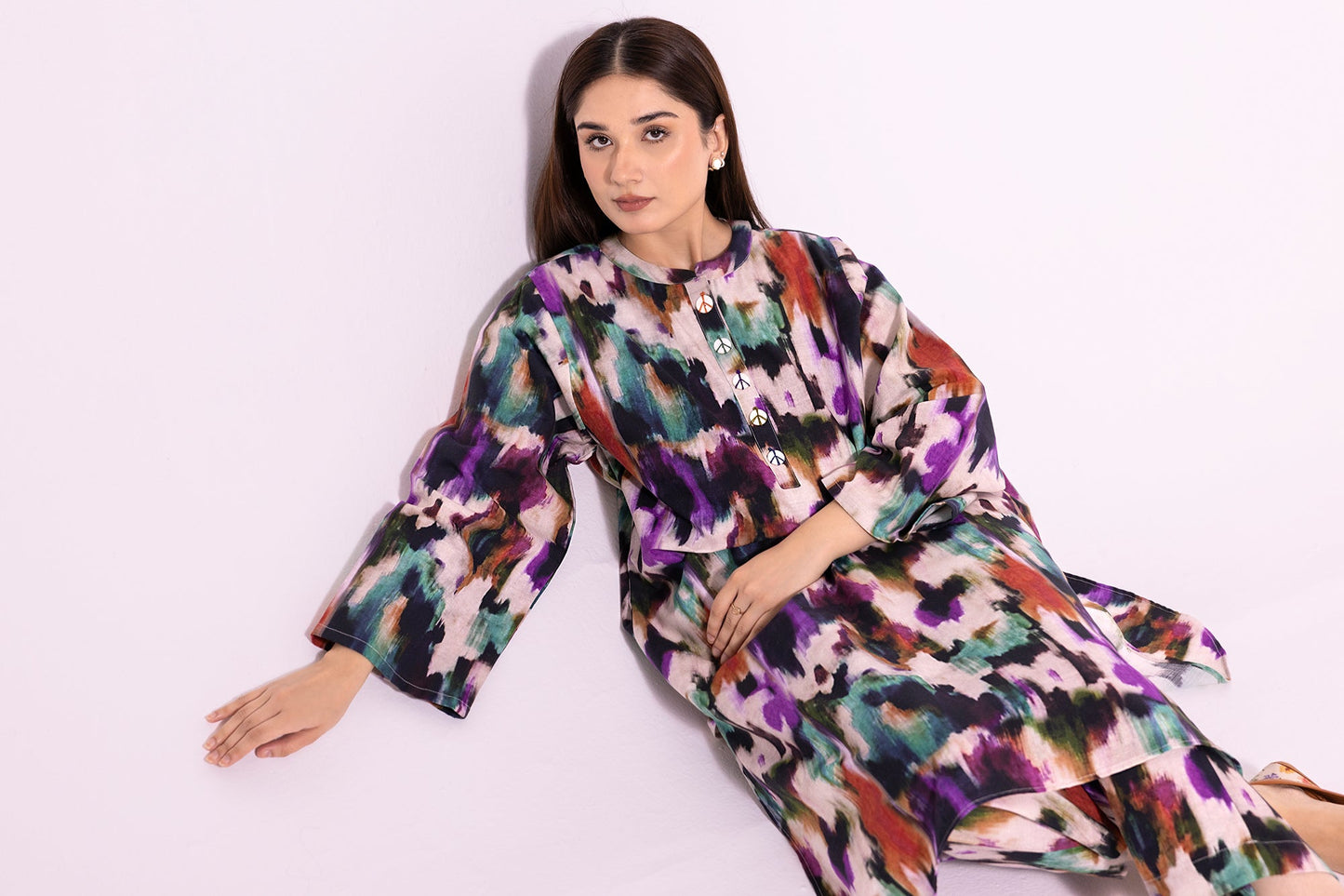 Ethnic - PRINTED SUIT (E2482/102/605)