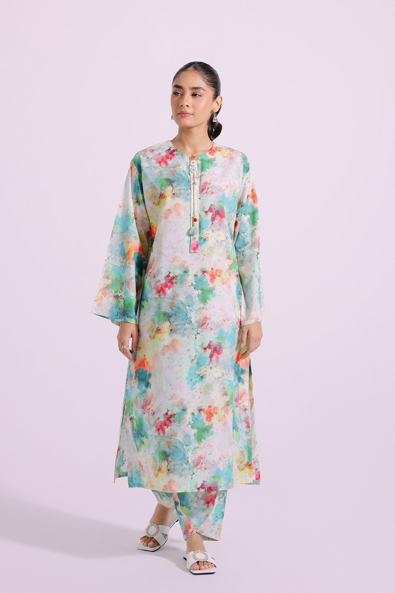 Ethnic - PRINTED SUIT (E2765/102/420)