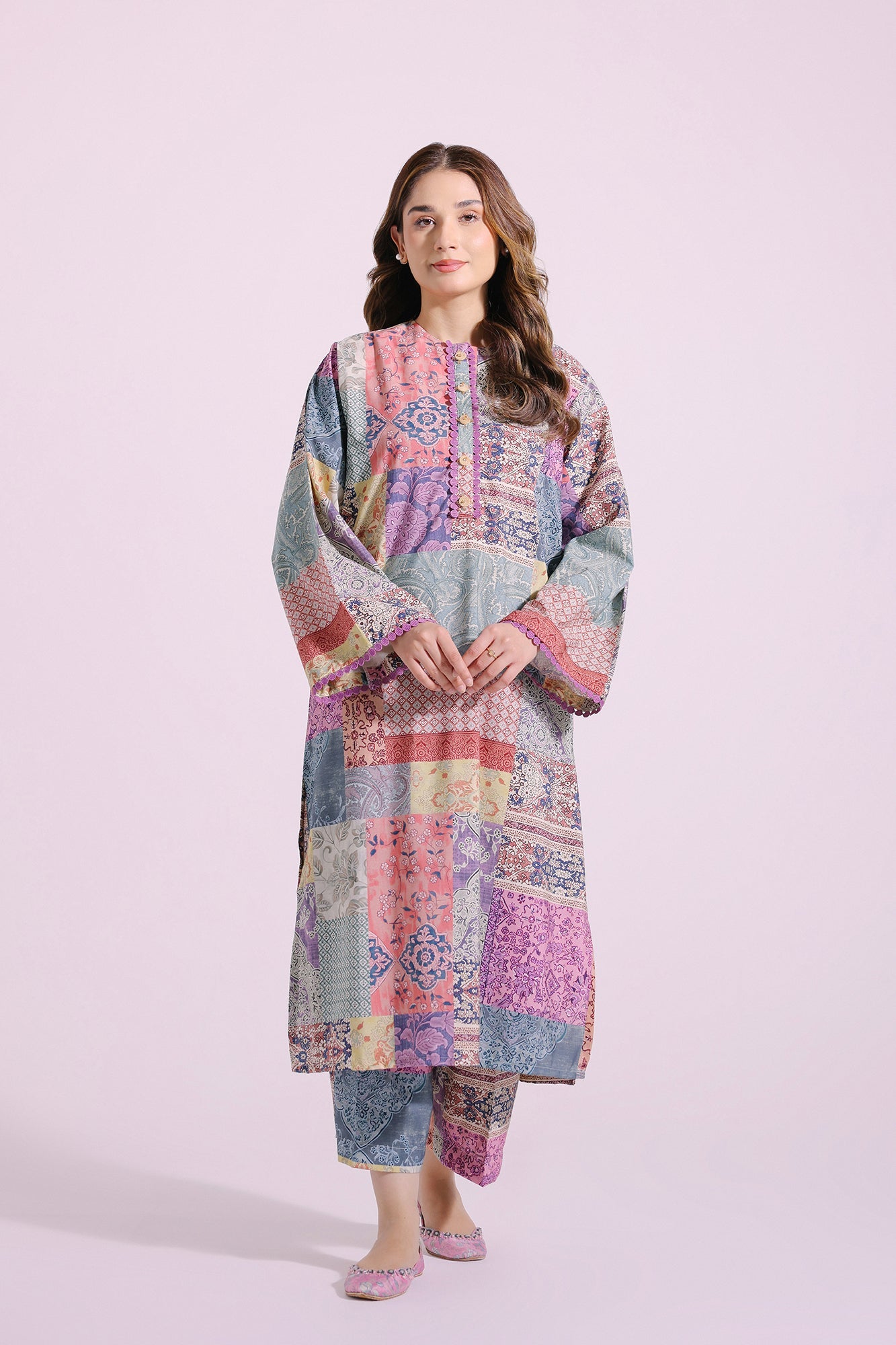 Ethnic - PRINTED SUIT (E4099/102/606)