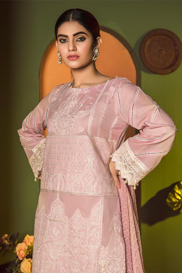 Adan's Libas - EUNRY- EMBROIDERED LAWN UNSTITCHED