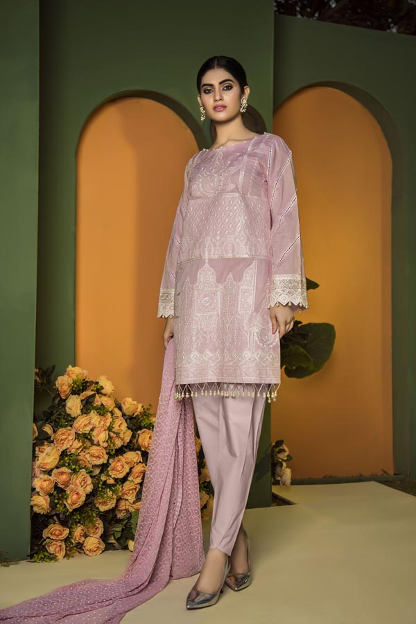 Adan's Libas - EUNRY- EMBROIDERED LAWN UNSTITCHED