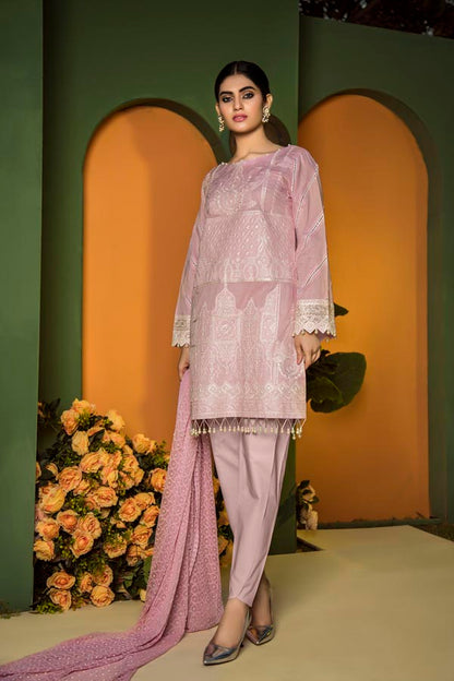 Adan's Libas - EUNRY- EMBROIDERED LAWN UNSTITCHED