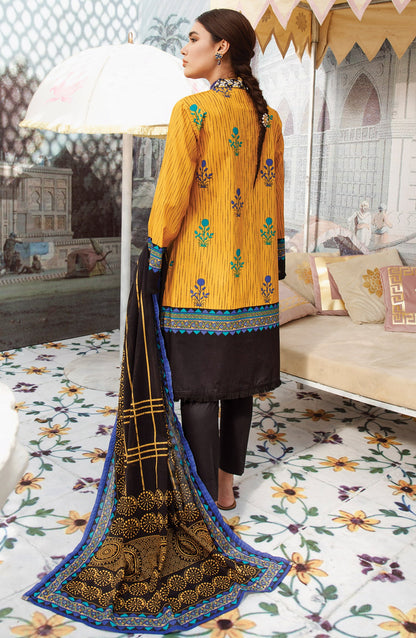 Orient - Unstitched 2 Piece Embroidered Lawn Shirt Dupatta