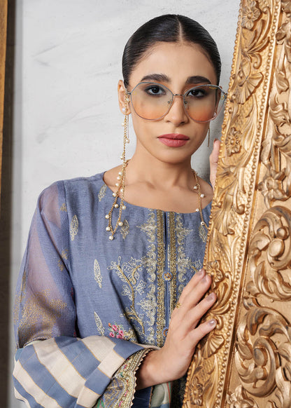 3 Pc Cotton Net Outfit