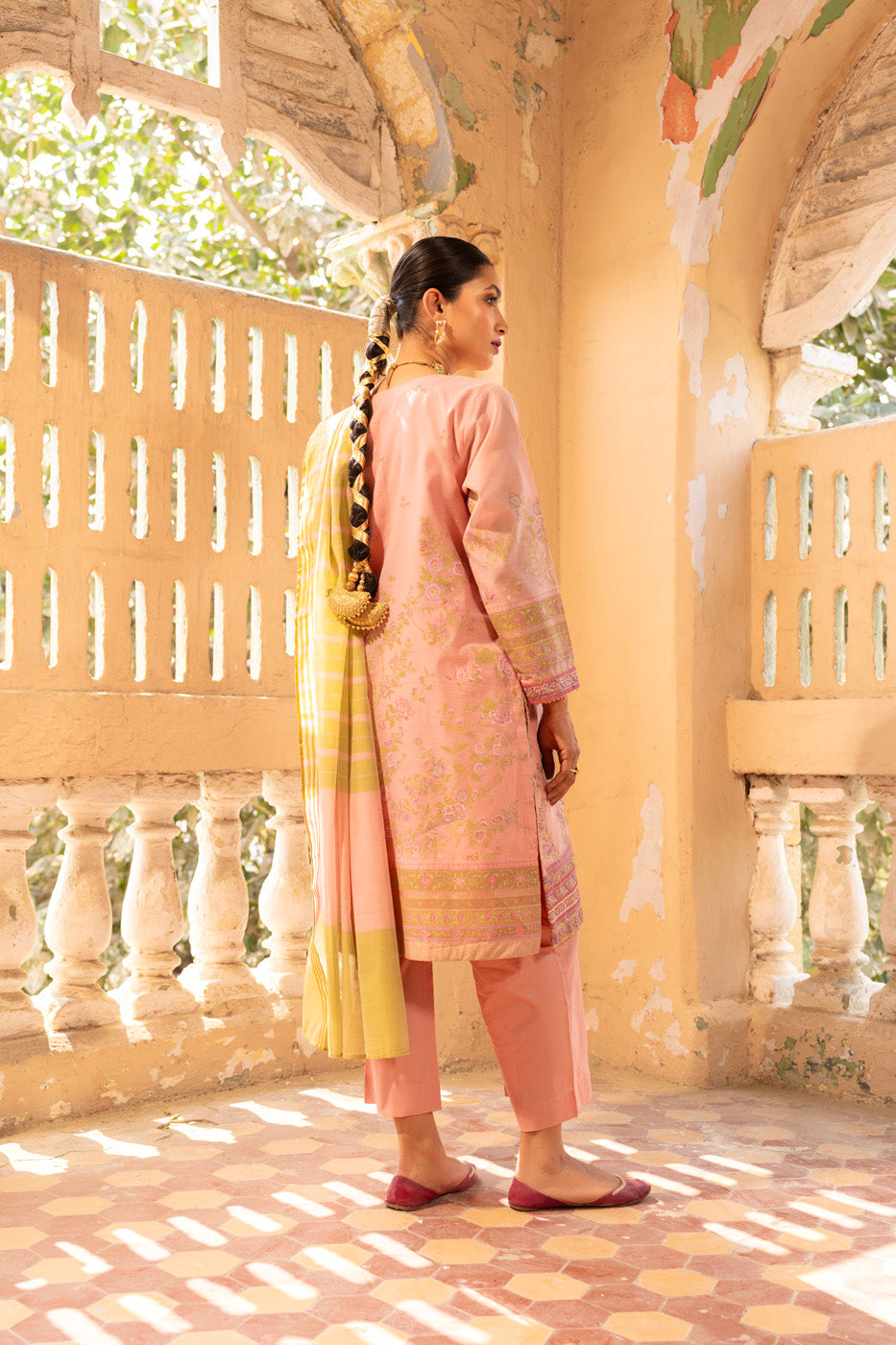 3 Pc Yarn Dyed Outfit