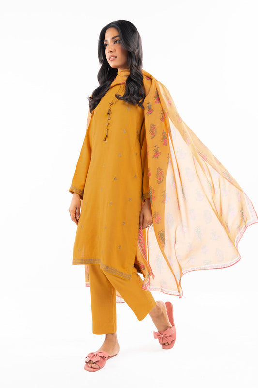 3 Pc Raw Silk Outfit