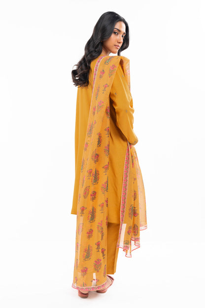 3 Pc Raw Silk Outfit