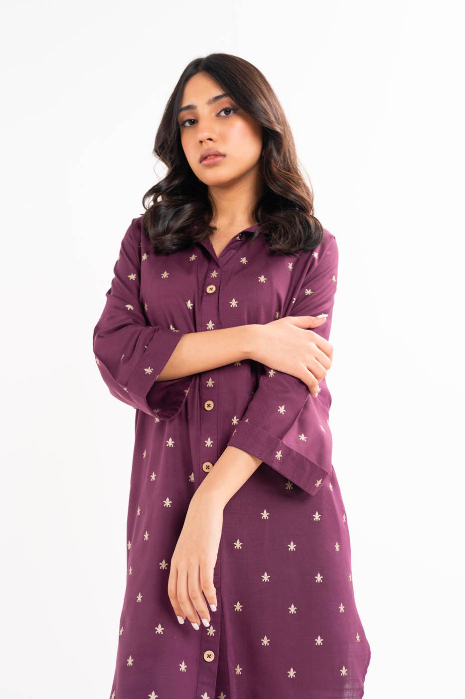 Raw Silk Kurti