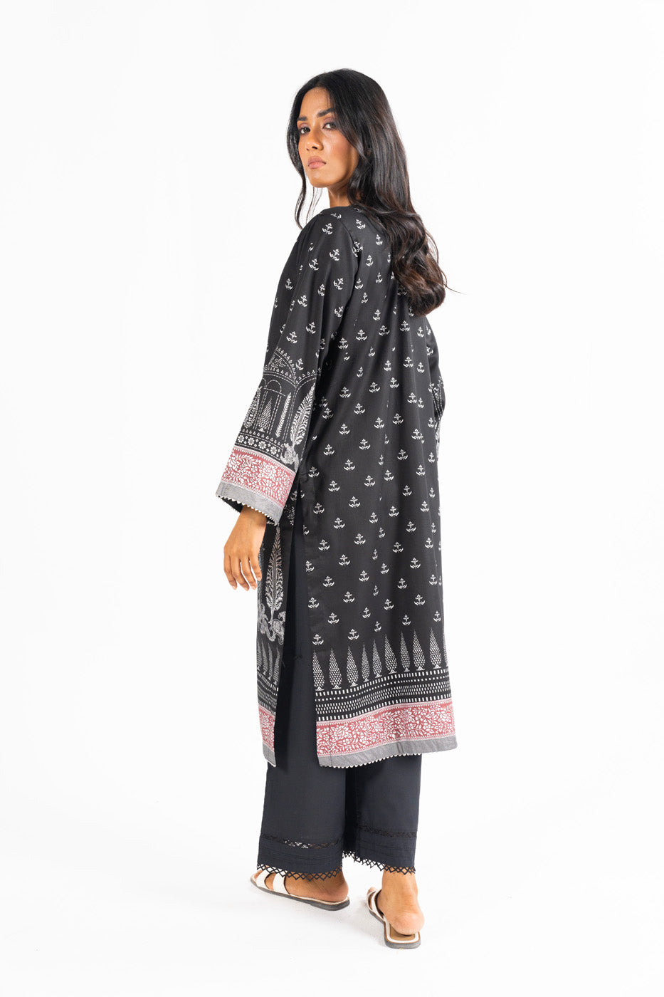 Cotton Satin Kurti