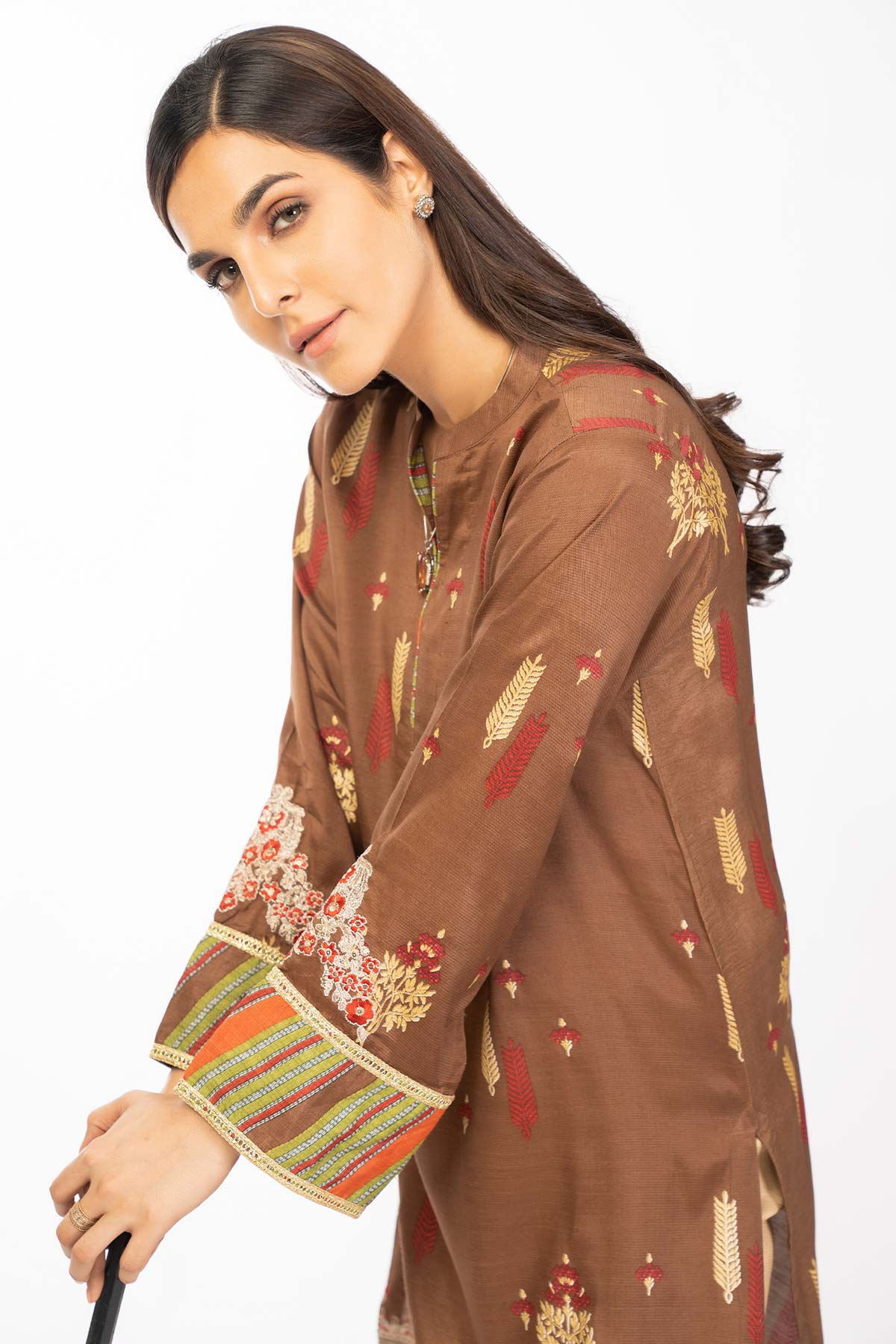 Raw Silk Kurti