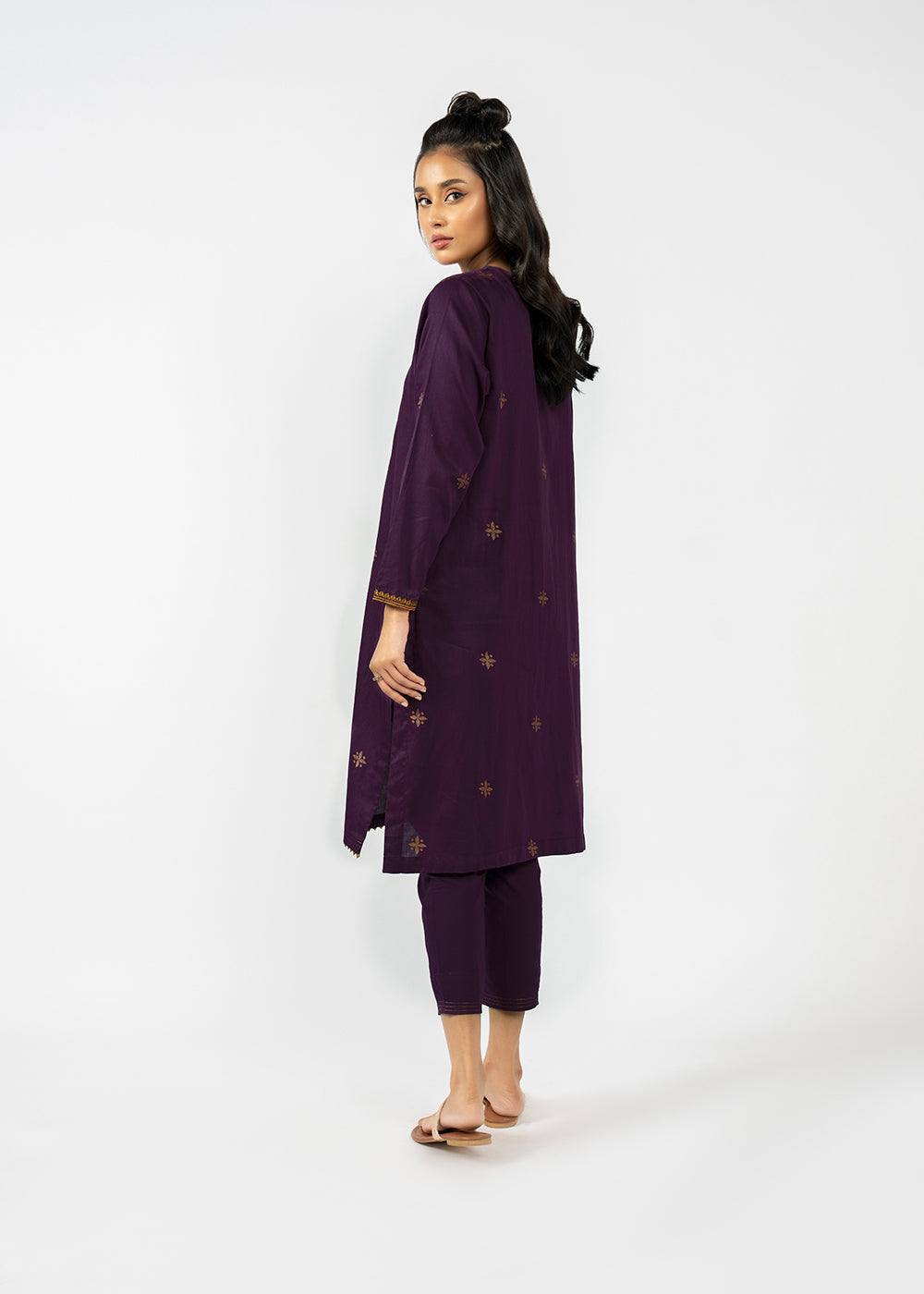Cotton Satin Kurti
