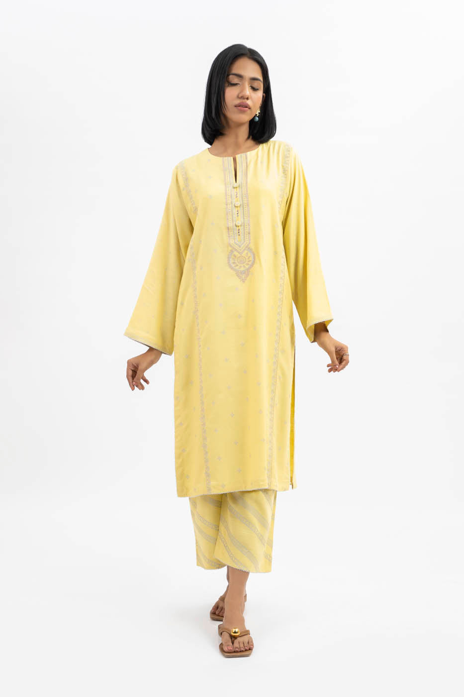 2 Pc Raw Silk Outfit