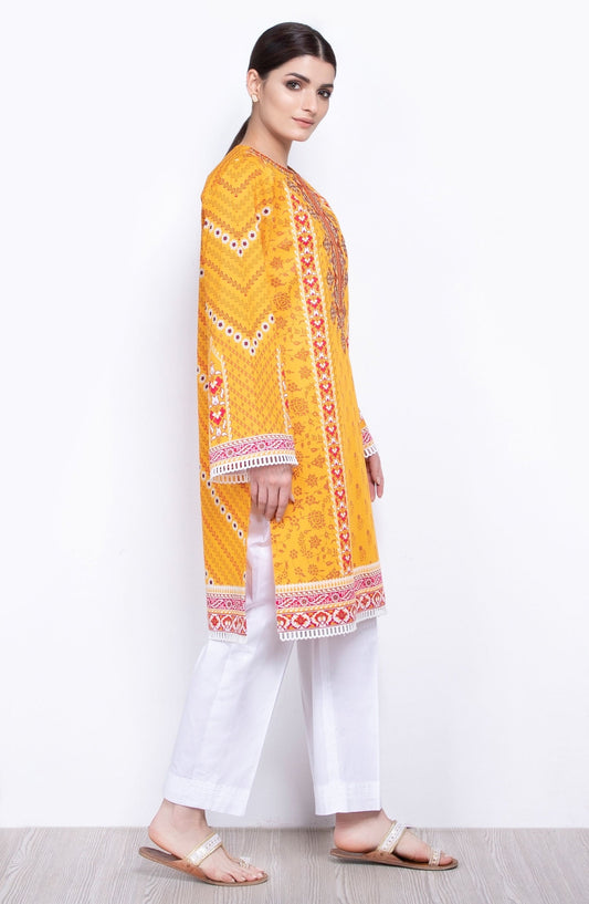Orient - Unstitched 1 Piece Embroidered Lawn Suit