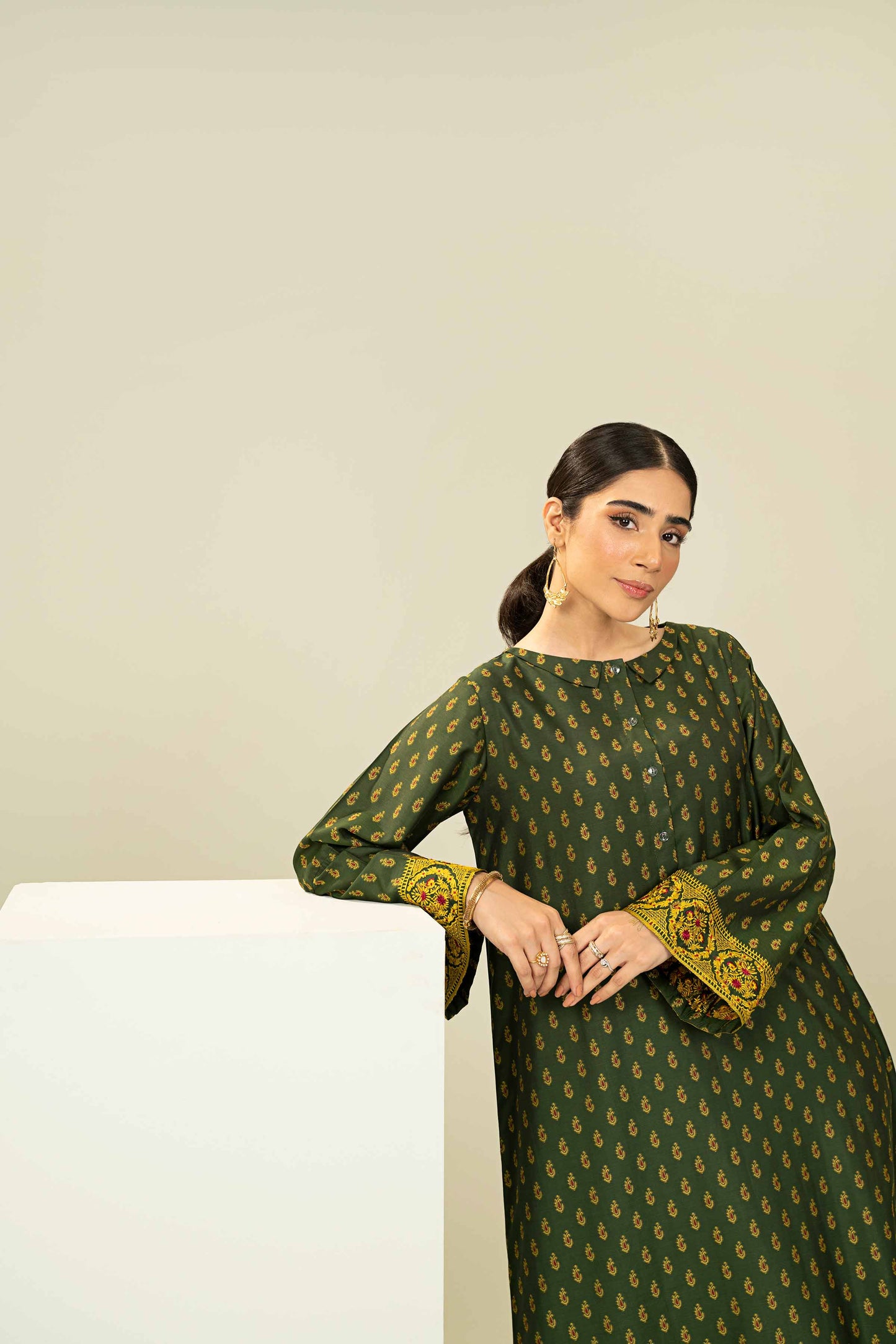 Nishat Linen - Embroidered Fustaan - FSW23-09