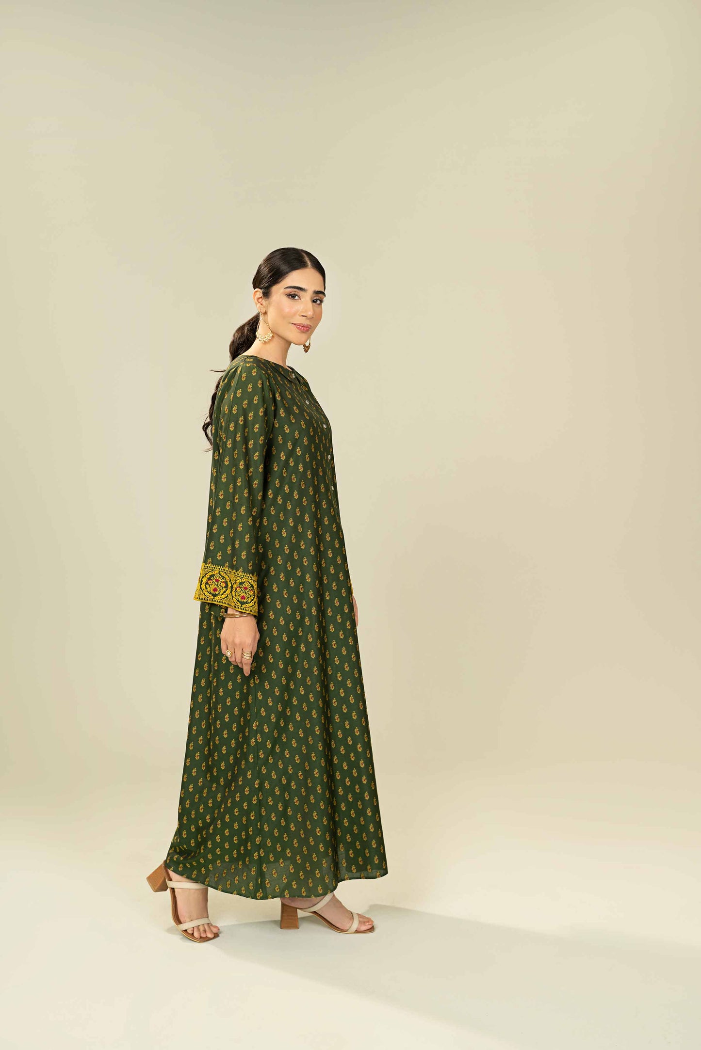 Nishat Linen - Embroidered Fustaan - FSW23-09