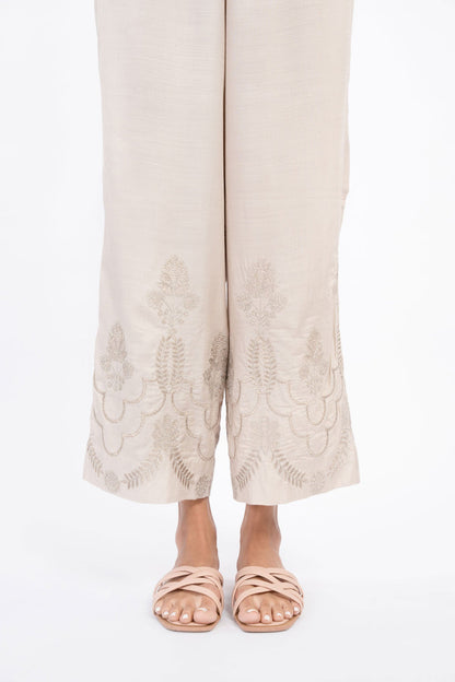Raw Silk Trouser