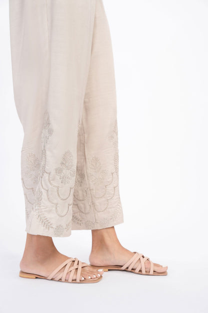 Raw Silk Trouser
